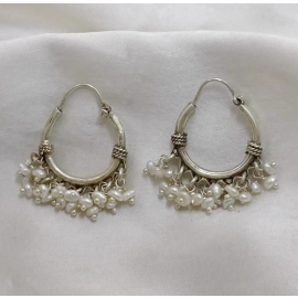 Silver Baali Earrings