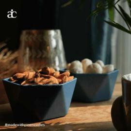 HAMPER - TEAL & CHARCOAL EVENING PATIO