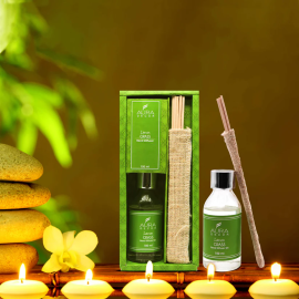 AuraDecor Reed Diffuser Gift Set LemonGrass