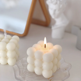 AuraDecor Bubble Fragrance Candle 6cm*6cm*6cm