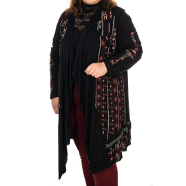 ETHNIC EMBROIDERY CARDIGAN SIZE XL