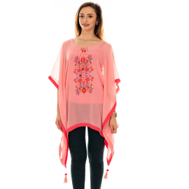 PINK AIRY BLOUSE, SIZE SM