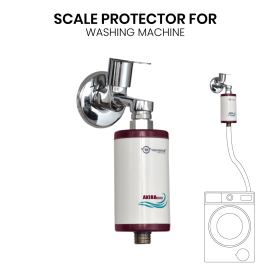 Akira Wash, Scale Protector for washing machine and for original shine of clothes, Scale Protector technology enabled with [Polymeric Oxyionic Media]POM for washing machines.