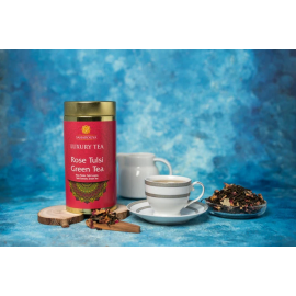 Saharogya Luxury Rose Tulsi Green Tea