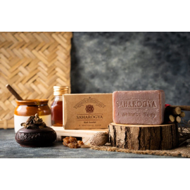 Saharogya Hand Crafted Red Sandal Soap