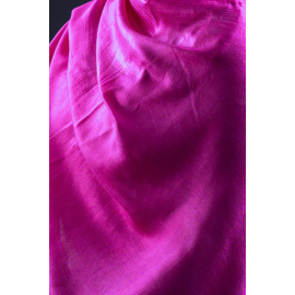 CYCLAMEN SILK-COTTON SCARF