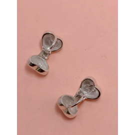 Marcasite Heart Silver Earrings