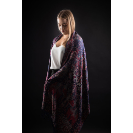 KANI INDIA BLUMARINE FLORAL SHAWL – BEST PASHMINA SHAWL