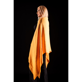 PLAIN ORANGE PASHMINA SHAWL