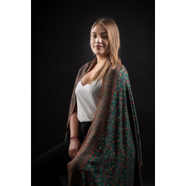 KANI INDIA SHAWL, GREEN – BEST PASHMINA SHAWL