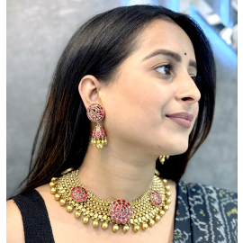 Golden Plated Silver Necklace