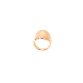 FLAT GOLDEN METAL RING