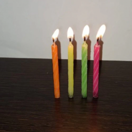 Birthday Candle Loose Packing 900 Grams