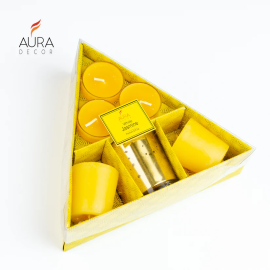 AuraDecor Gift Set Triangle Shape ( Aroma Set ) Jasmine
