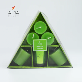 AuraDecor Gift Set Triangle Shape ( Aroma Set ) Lemon Grass