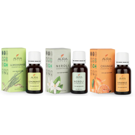 Combo of Any 3 Essential Oils LemonGrass_Neroli_Orange