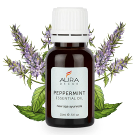 Peppermint Essential Oil - 15ml for Skin, Hair, Face, Acne Care